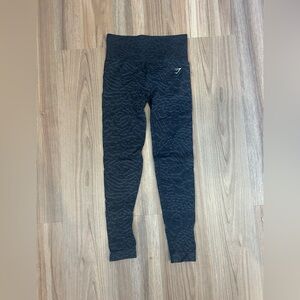 Gymshark Black Animal Print Leggings